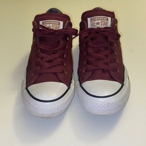 Converse all star wine red
